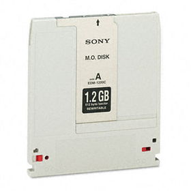 Sony EDM1200 - Magneto Optical Disk, 5.25, 1.2GB, 512 Bytes/Sector, Rewritable