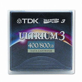 1/2"" Ultrium LTO-3 Cartridge, 2200ft, 400GB Native/800GB Compressed Capacitytdk 