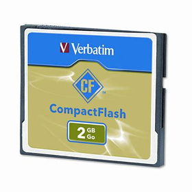 Verbatim 47012 - Compact Flash Card, 2GB