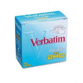 Verbatim 86269 - 3.5 Diskettes, No-Format, DS/HD (2 MB), 10/Box