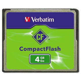 Compact Flash Card, Class 4, 4GB