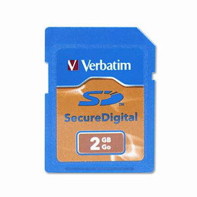 SD Memory Card, Class 2, 2GBverbatim 