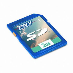PNY Technologies PSD2GBFS - Secure Digital Flash Card, 2GBpny 