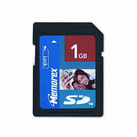 Memorex 07600 - TravelCard, Secure Digital, 1GBmemorex 