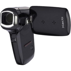 Black Xacti CG9 9.1MP Digital Camcorder with 5x Optical Zoom and 2.5" LCDblack 