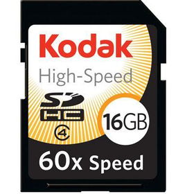 16GB Kodak 60X-SDHCkodak 