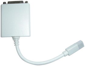 MICRO ACCESSORIES APL-2020-00 MINI DISPLAYPORT TO DVI ADAPTER FOR APPLEmicro 