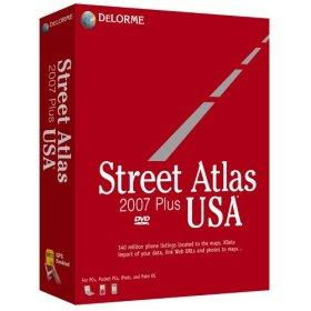 Street Atlas USA 2007 Plus DVDstreet 