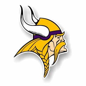 Minnesota Vikings - 12" Vinyl Magnets Case Pack 6minnesota 