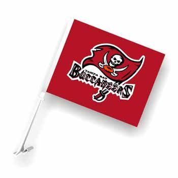 Tampa Bay Bucaneers - 2-Sided Car Flags Case Pack 6tampa 