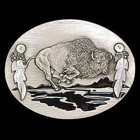 Belt Buckle - American Bisonpewter 