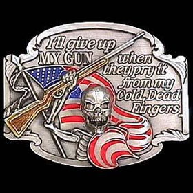 Belt Buckle - I'll Give Up My Gunbelt 
