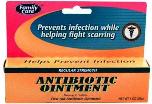 Family Care Neomycin Antibiotic Ointment Case Pack 24family 