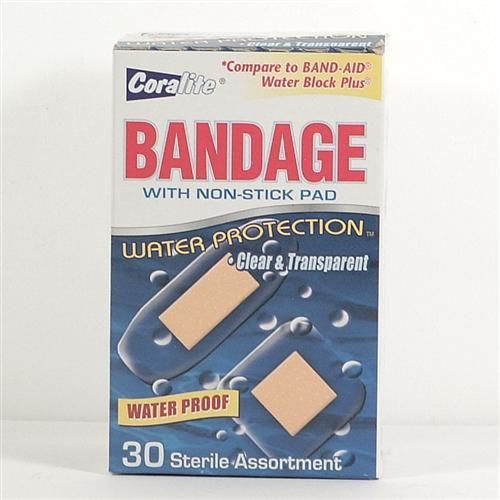 Coralite Waterproof Bandage Case Pack 12coralite 