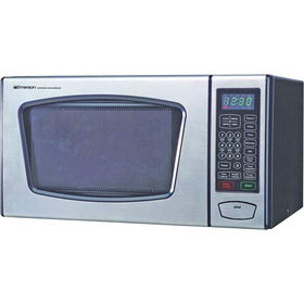 900-Watt Countertop Stainless Steel Microwave Oven