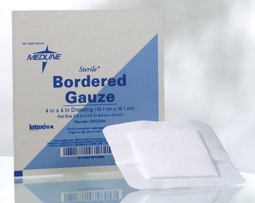 Medline Bordered Gauze Case Pack 15medline 