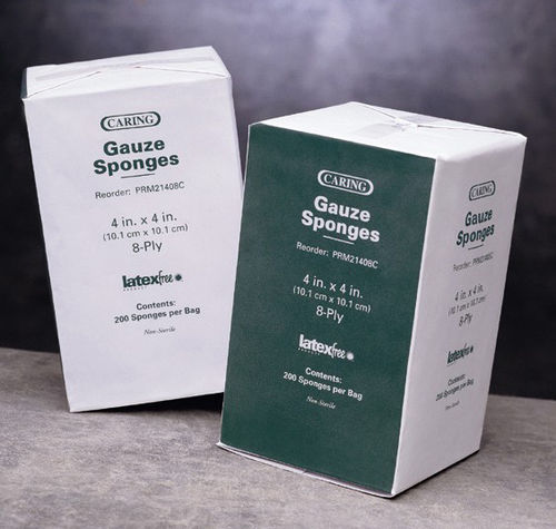 Caring Non-Sterile Gauze Sponges- 2"" Non-Sterile Case Pack 5000caring 