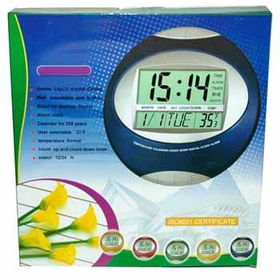 Digital Round Clock Case Pack 20digital 