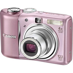 Pink A1100IS 12.1MP Slim Digital Camera with 4x Optical Zoom and 2.5\" LCD