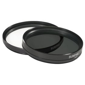 55mm Ultra-Violet And Circular Polarized Filter Twin Packultra 