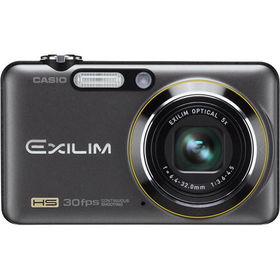 Black EX-FC100 9MP Compact Hi-Speed Digital Camera with 5x Optical Zoom and 2.7\ LCD"black 