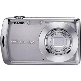 Silver EX-S5 10MP Slim Camera with 3x Optical Zoom and 2.7\" LCD