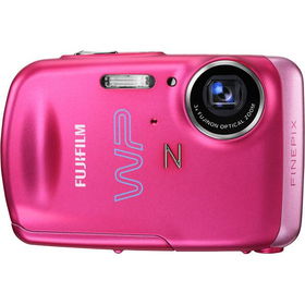 Pink FINEPIX Z33WP 10MP Waterproof Camera with 3x Optical Zoom and 2.7\ LCD"pink 