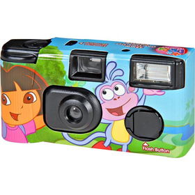 One-Time Use Dora The Explorer QuickSnap 35mm Camera With Flashtime 