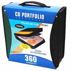 360 CD Holder Case Pack 12holder 