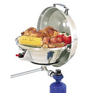 MAGMA MARINE KETTLE 2 STOVE GAS COMBO ORIGINAL SIZE 15\"magma 