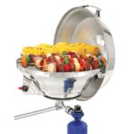 MAGMA MARINE KETTLE 2 STOVE GAS GRILL COMBO PARTY SIZE 17\"