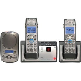 DECT 6.0 Cordless Speakerphone with Wireless Intercom and Google Free