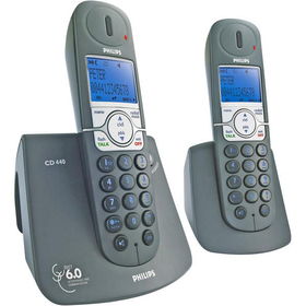 CD440 Series Cordless Phone With High Definition Voice - 2 Handsets