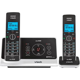 DECT 6.0 Cordless Phone With Caller ID And ITAD - 2 Handsetsdect 