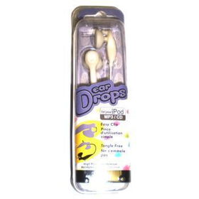 Ear Drop Stereo Earphones For Ipods Case Pack 72