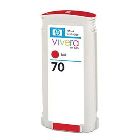HP 70 Red 130 ml Ink Cartridgered 