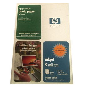 HP Premium Glossy Photo Paper (4'' x 6'')