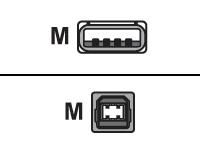 USB CABLE 2.0, A TO B, 3 METERusb 