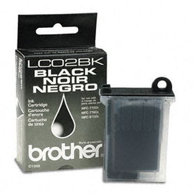 Brother LC02BK - LC02BK Ink, 750 Page-Yield, Black