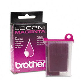 Brother LC02M - LC02M Ink, 400 Page-Yield, Magenta