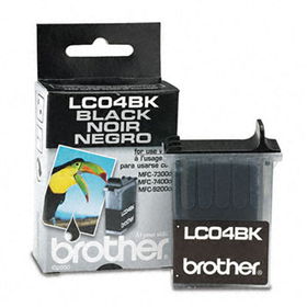 Brother LC04BK - LC04BK Ink, 850 Page-Yield, Blackbrother 