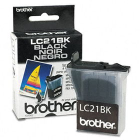 Brother LC21BK - LC21BK Ink, 950 Page-Yield, Black