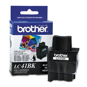 LC41BK Ink, 500 Page-Yield, Blackbrother 