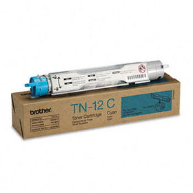 Brother TN12C - TN12C Toner, 6000 Page-Yield, Cyanbrother 