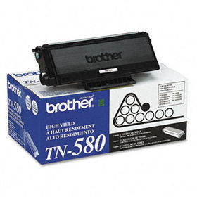 TN580 High-Yield Toner, 7000 Page-Yield, Blackbrother 