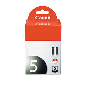 0628B009 (PGI-5BK) Ink, 2/Pack, Blackcanon 