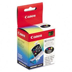 Canon BCI11 - BCI-11CLR Ink Tank, 80 Page Yield, Cyan, Magenta, Yellow, 3/Packcanon 