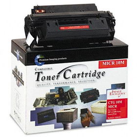 Image Excellence CTG10M - CTG10M Compatible Remanufactured MICR Toner, 6000 Page-Yield, Blackimage 
