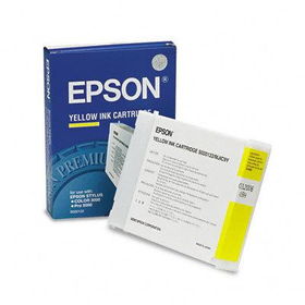 Epson S020122 - S020122 Quick-Dry Ink, 2100 Page-Yield, Yellowepson 