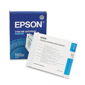 Epson S020130 - S020130 Quick-Dry Ink, 2100 Page-Yield, Cyanepson 
